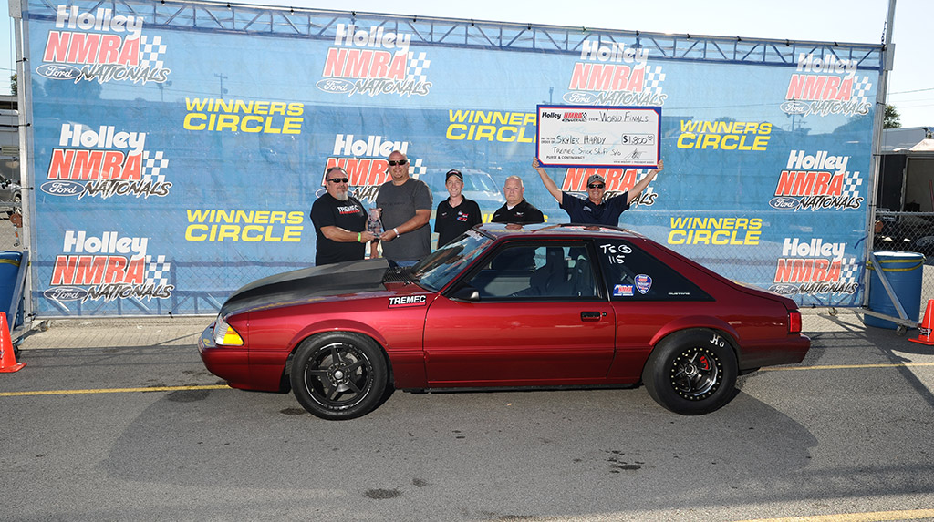 Skyler Hardy Shifts His TKX 5-Speed To First TREMEC Stick Shift Shootout Victory