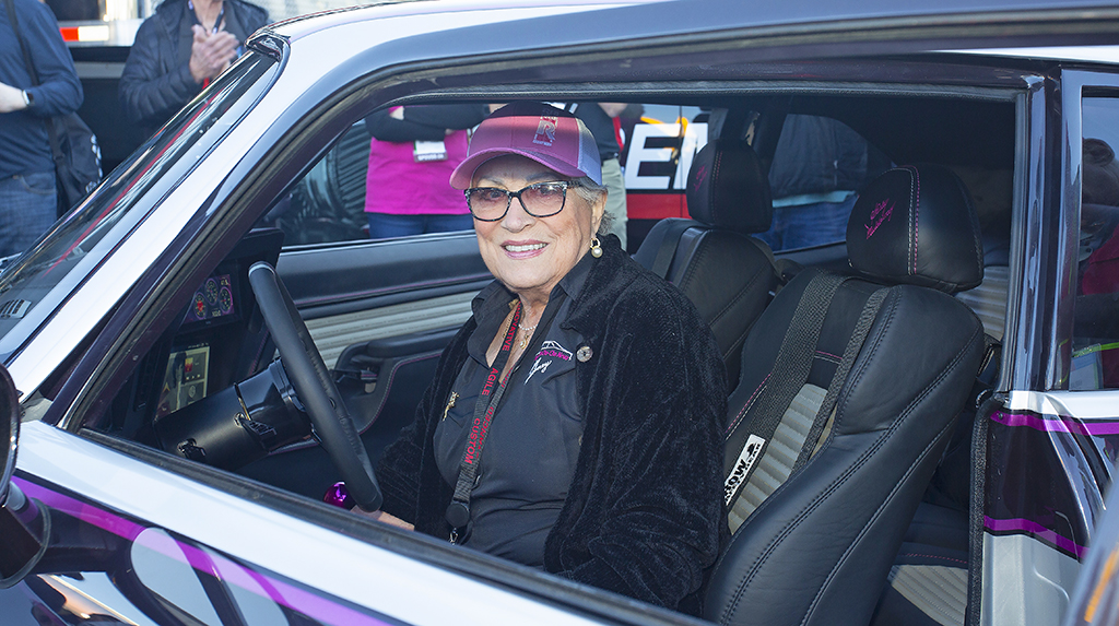 Shirley Muldowney started racing on the street in a hopped up Chevrolet C1 Corvette. The new Cha-Cha Nova has almost three times the horsepower her original racer did, and when she sat behind the wheel her racing instincts and drive wanted to immediately see what the car was capable of.